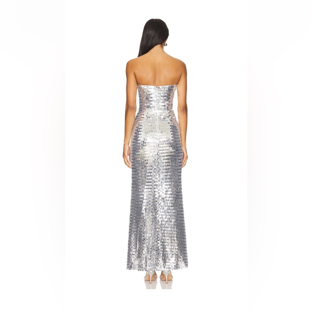 Simon Miller Sculpy strapless sequin dress - Picture 2 of 4